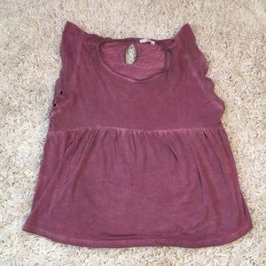 Mavi Top with flowy bottom half